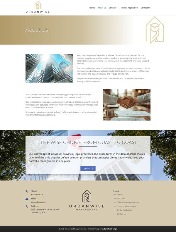 About page