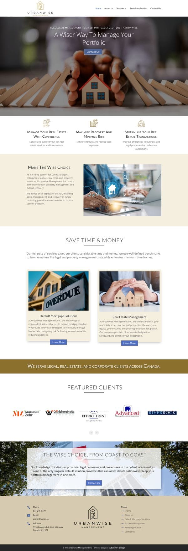 Home page